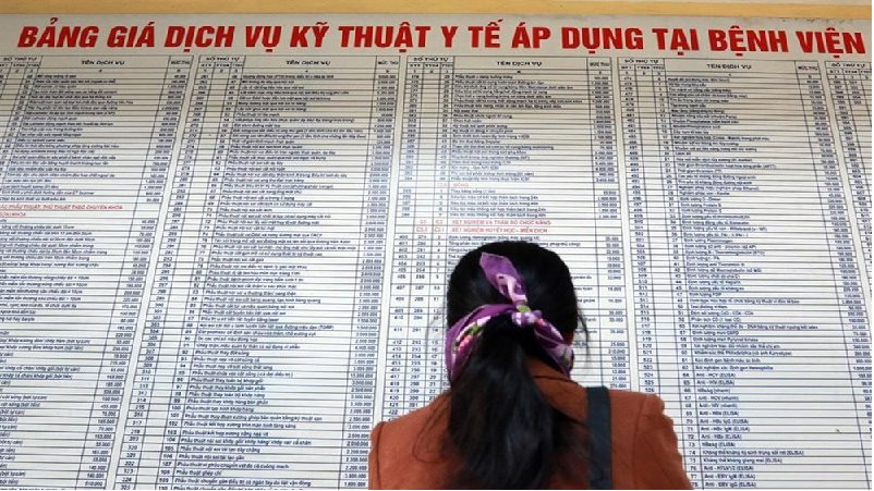 Giá dịch vụ y tế áp dụng theo thông tư 15/TT-BYT ngày 30/5/2018