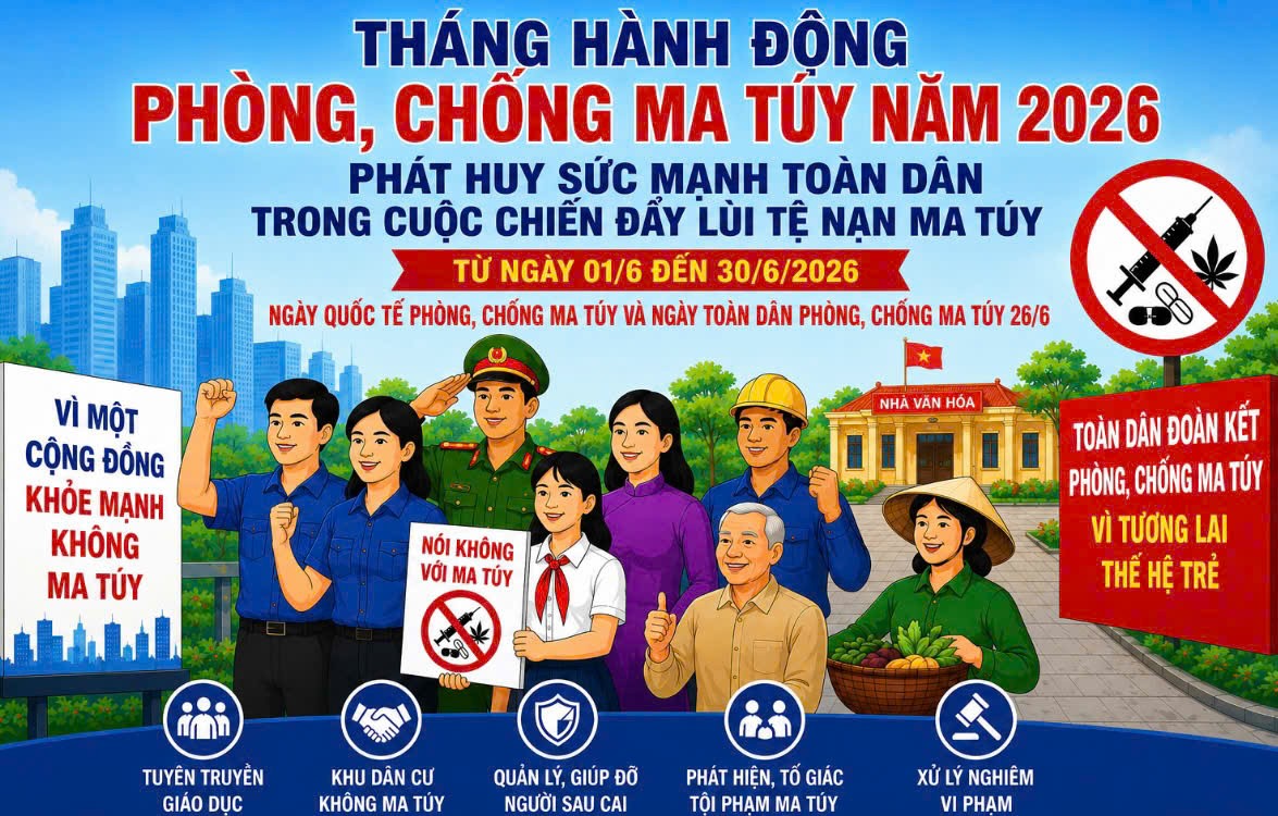 Hưởng ứng Tháng hành động phòng chống ma túy